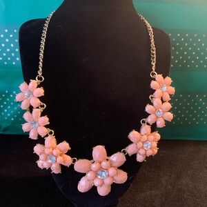 Floral Pink Necklace